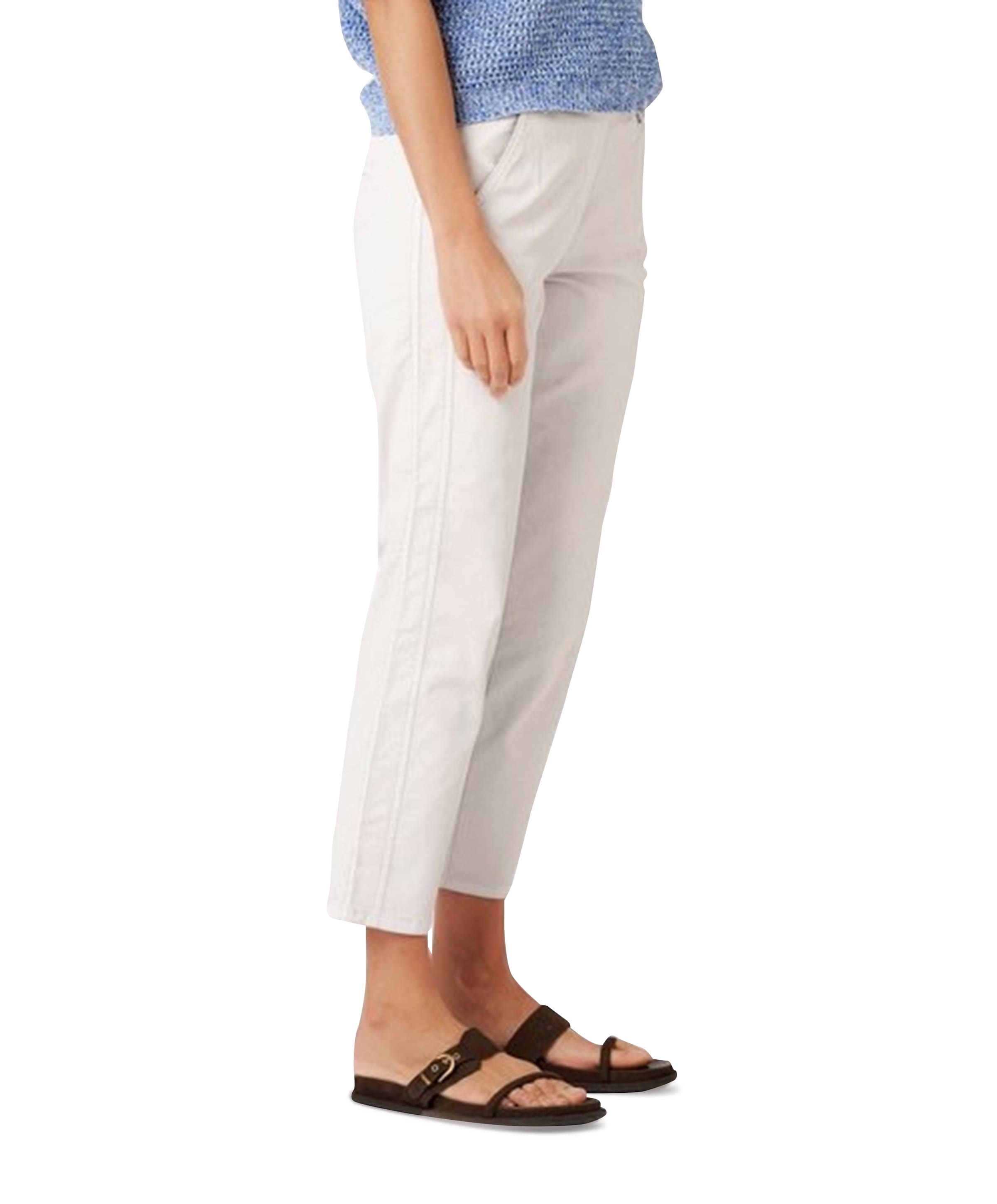 Sue Cigarette 7/8 dames broek grijs