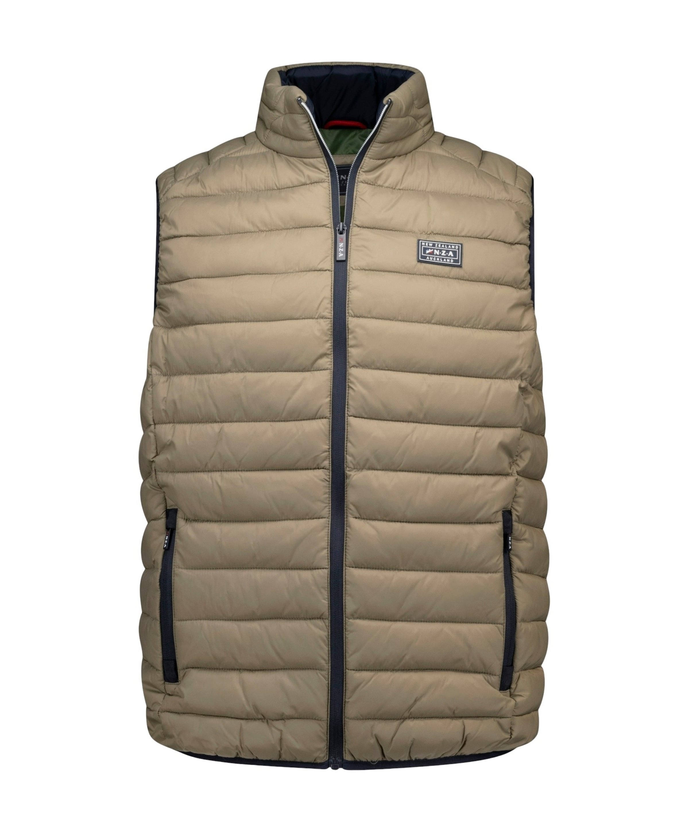 Heren bodywarmer beige