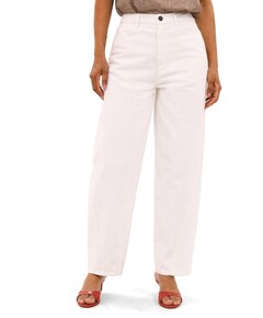 begum white jeans dames jeans wit