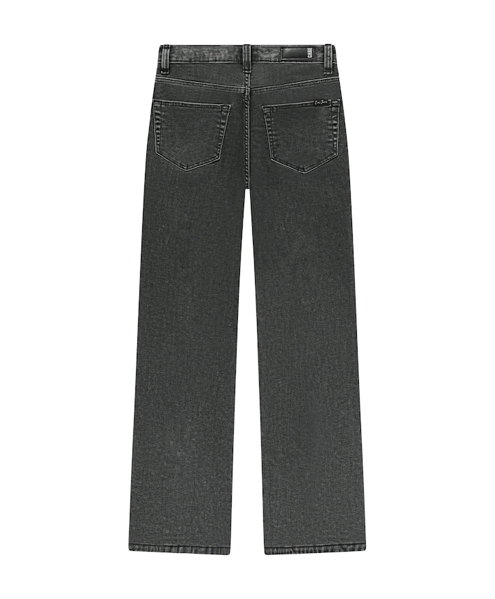 YARA Den. Blue Used jeans zwart