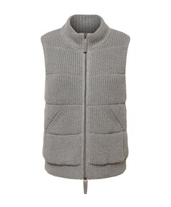 Dames gilet grijs
