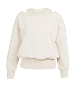 Dames sweater ecru