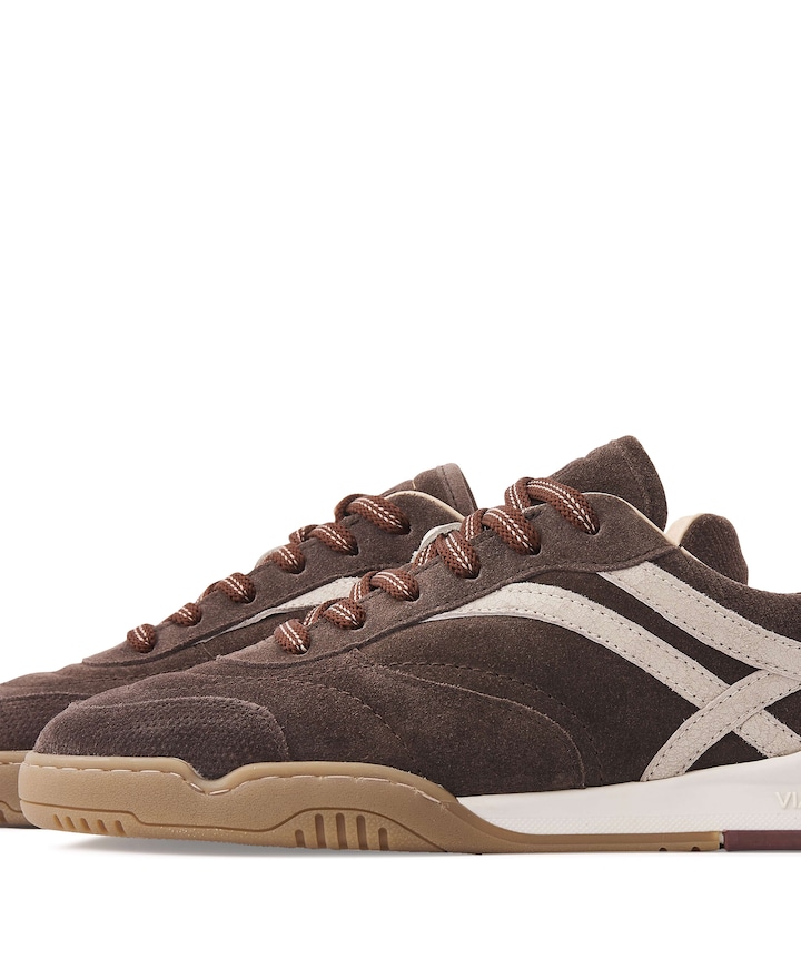 Kris Dante dames sneakers bruin
