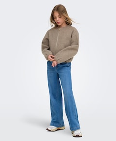 Meisjes jas beige