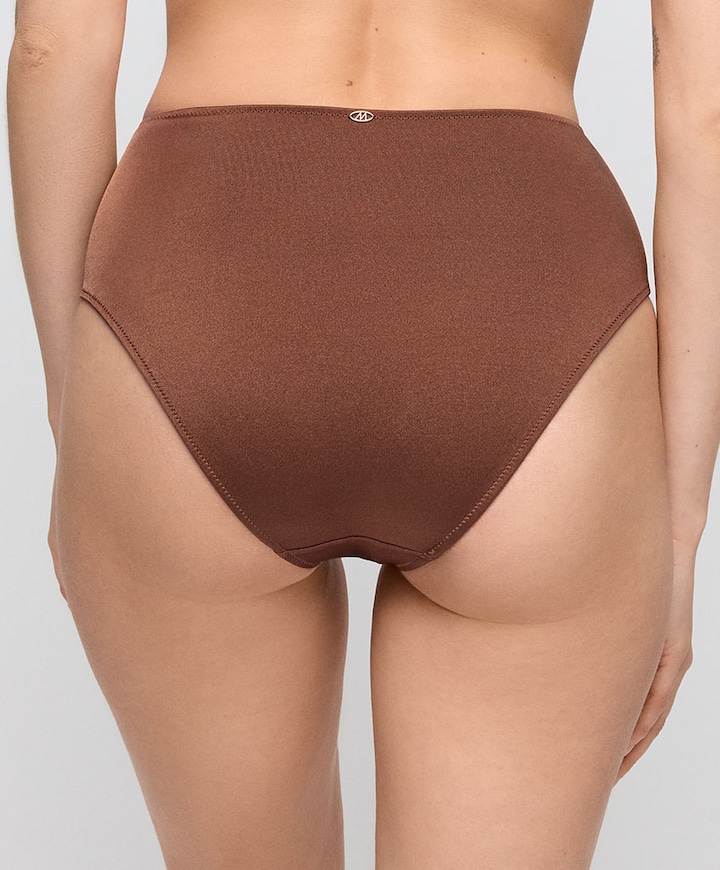 Dames bikinibroekje bruin