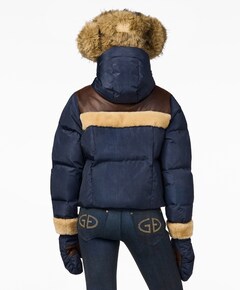 Dames ski-jas blauw