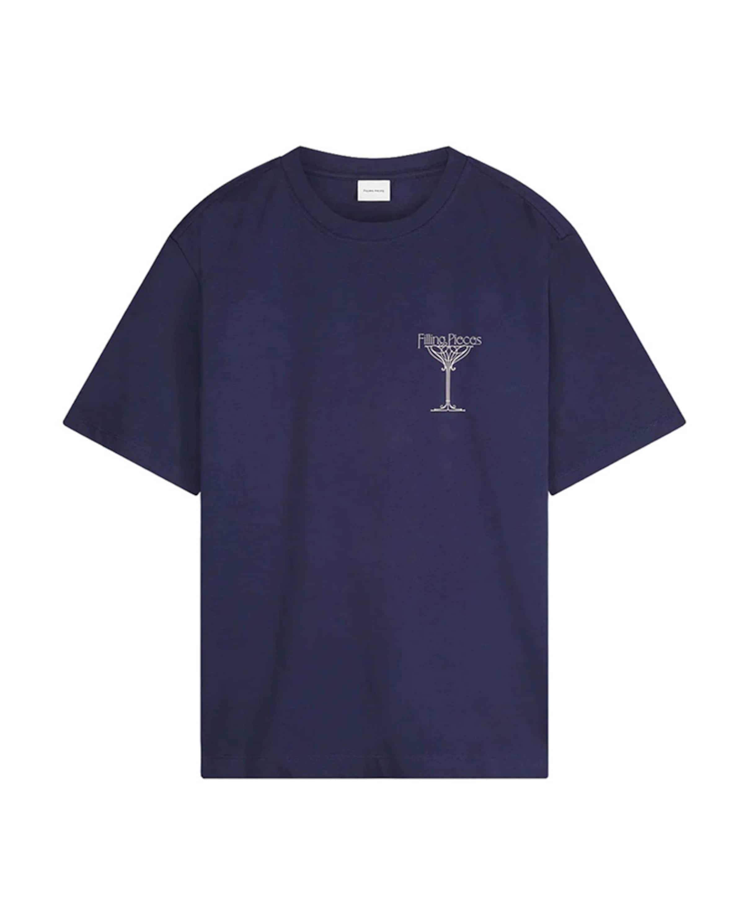 Heren t-shirt blauw