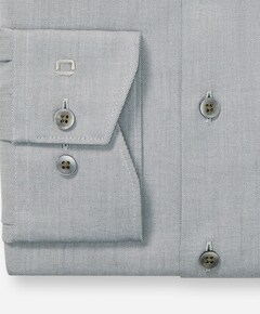 Heren overhemd extra lange mouw groen