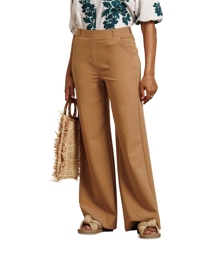 Lexie bonded dames broek beige