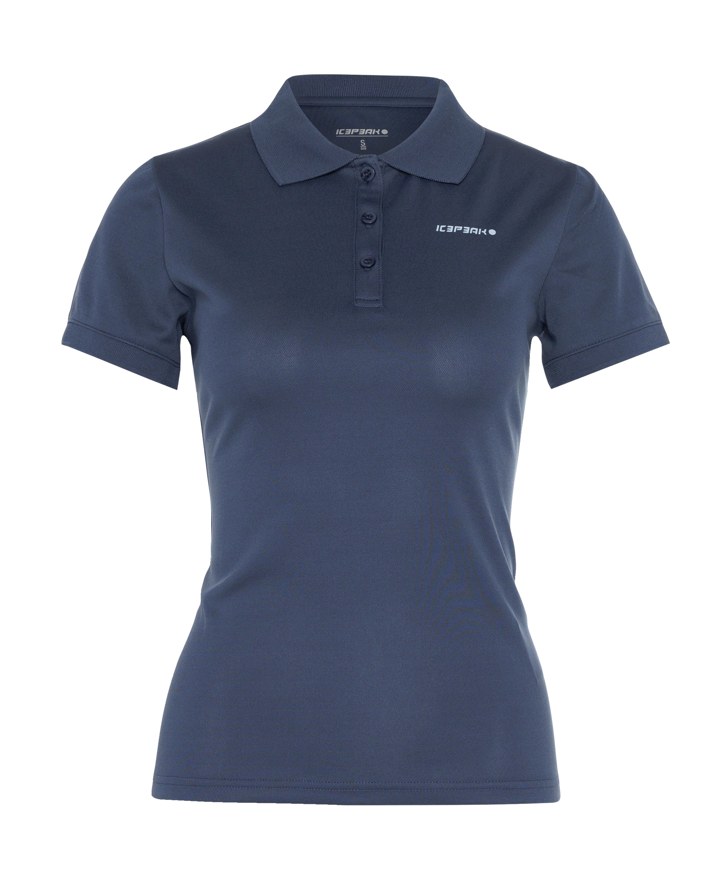 Dames polo blauw