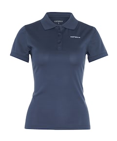 Dames polo blauw