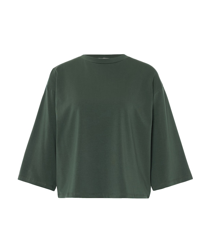 Dames longsleeve groen