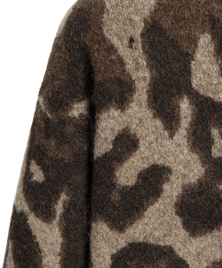 Dames vest bruin