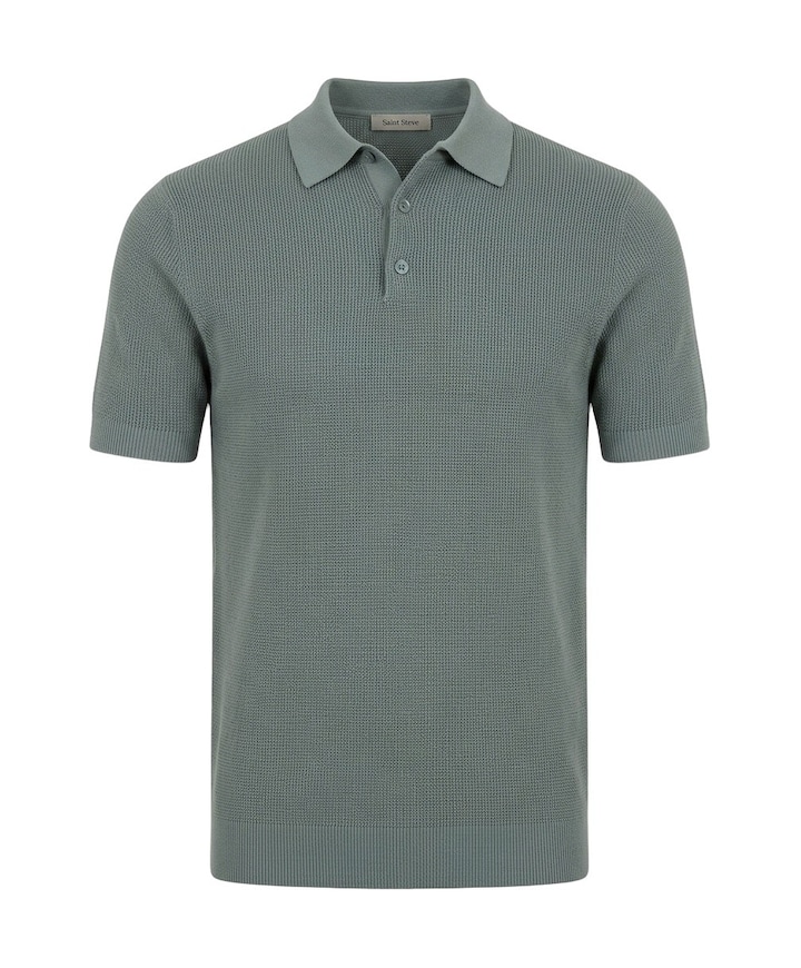 Heren polo groen