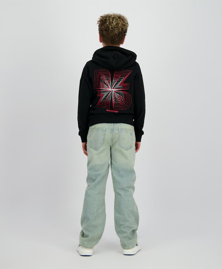 Jongens hoodie zwart