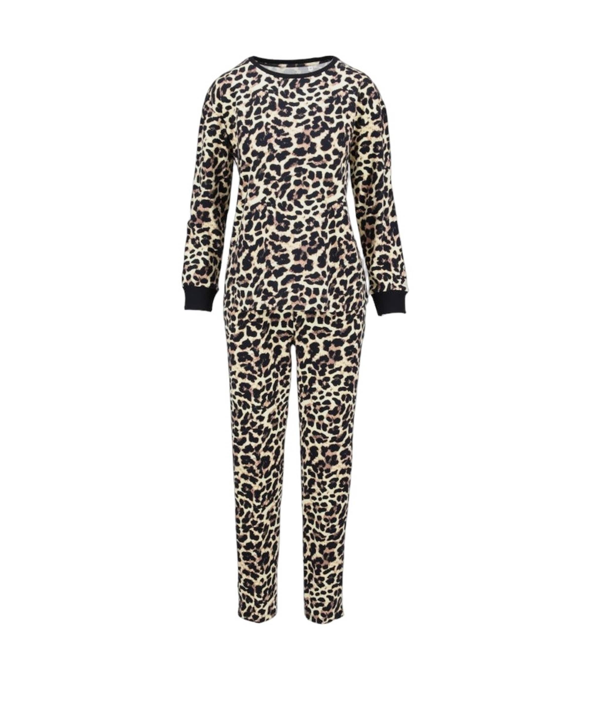 Dames pyjamaset zwart