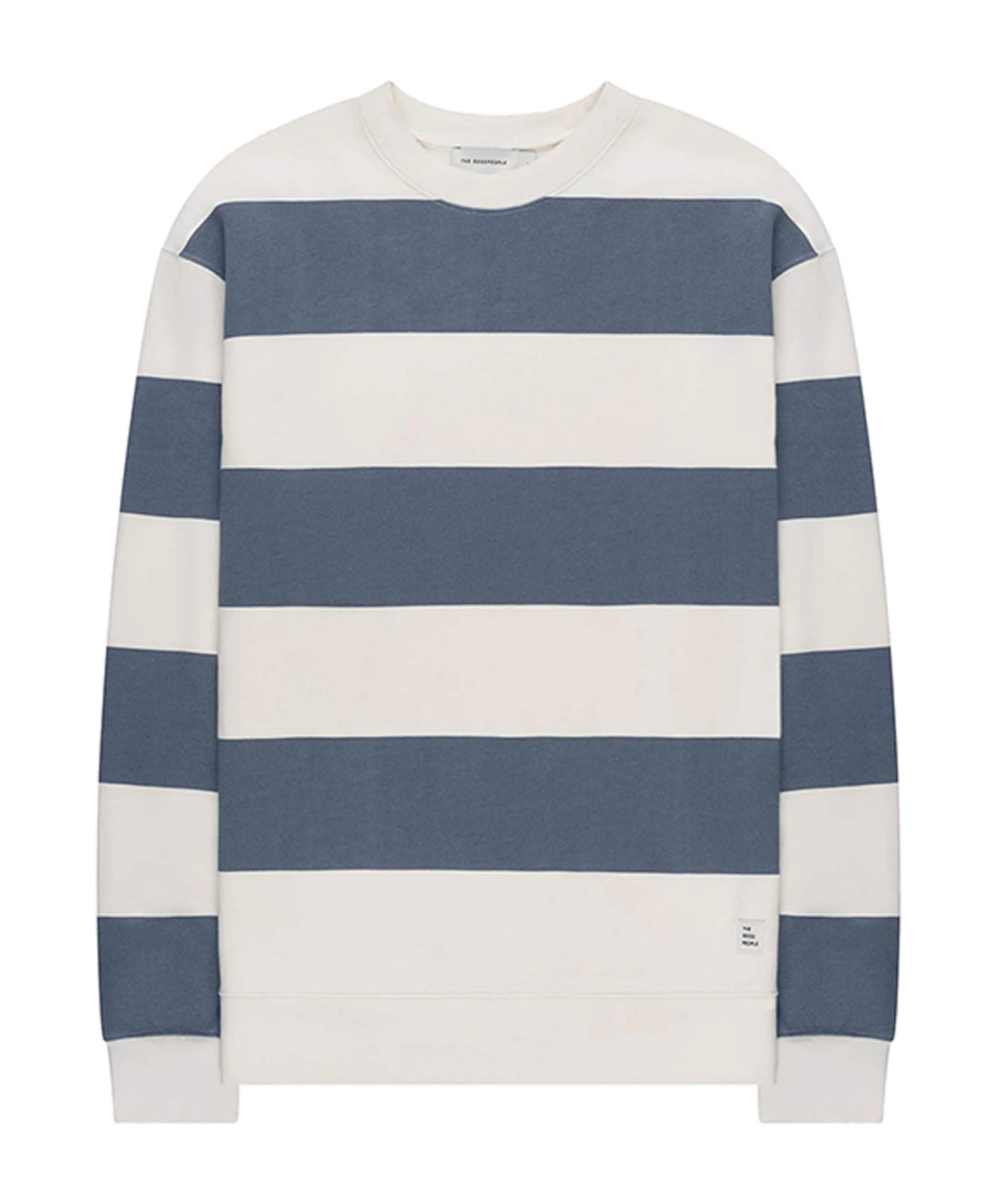 Heren sweater blauw