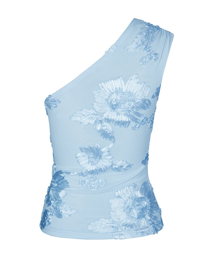 Dames top blauw
