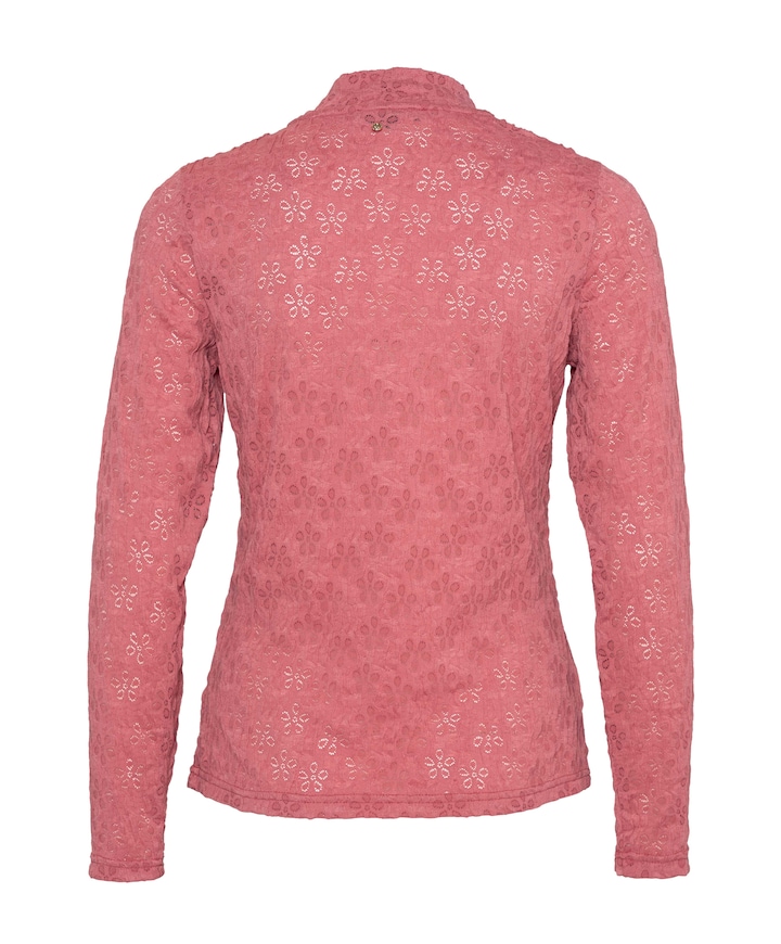 Dames longsleeve roze