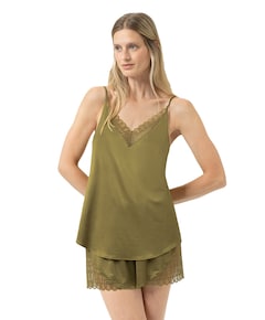 Dames pyjamatop groen