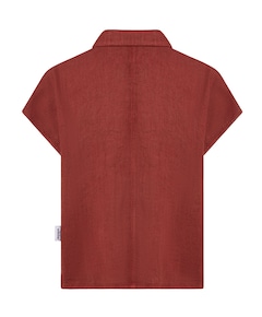 Dames blouse bordeaux