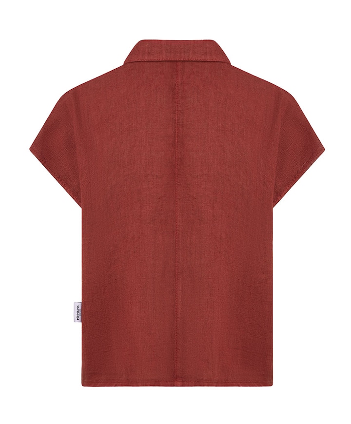 Dames blouse bordeaux