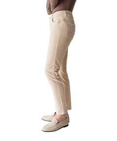 Elma cozy dames broek beige