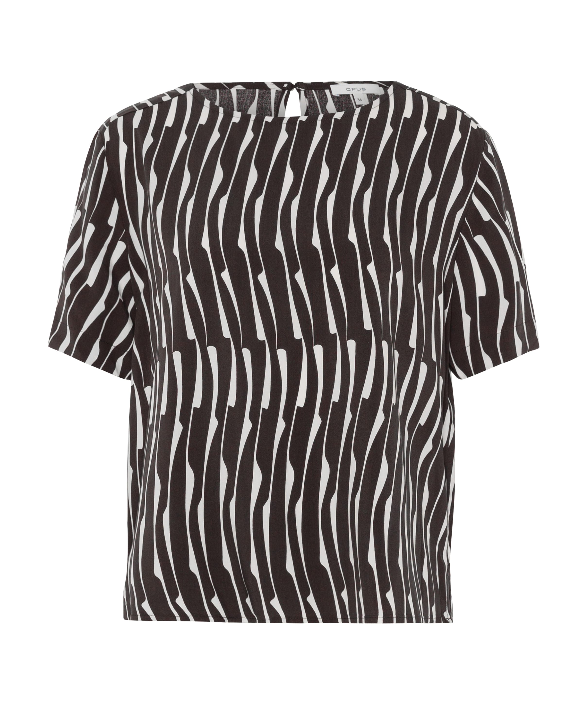 Dames blouse bruin
