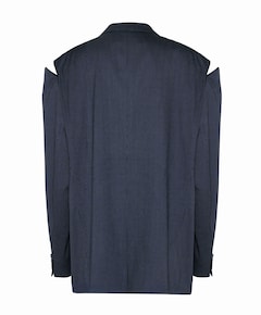 Dames blazer blauw