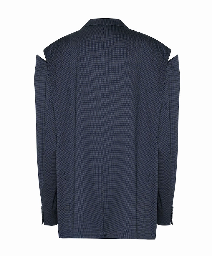 Dames blazer blauw