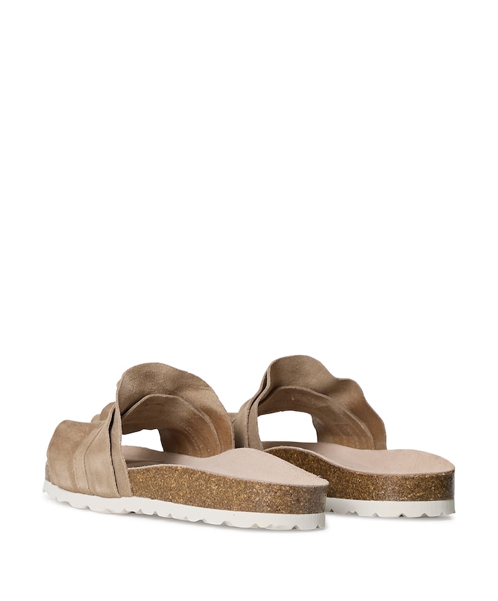 Zane dames slippers beige