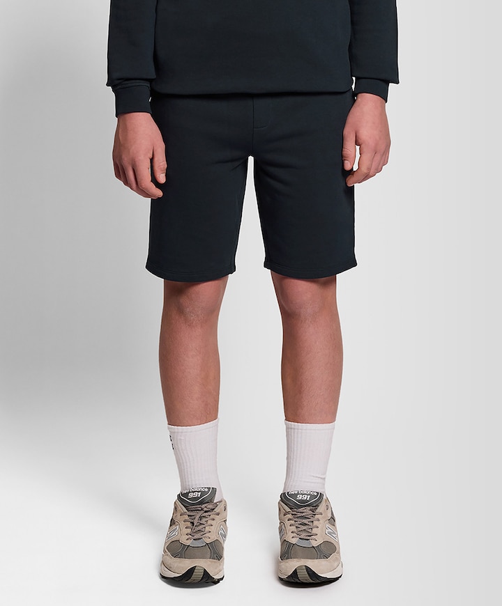 Sweat short jongens korte broek blauw