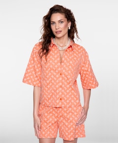 Dames blouse oranje