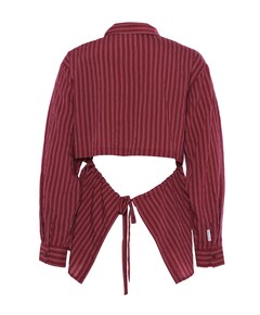 Dames blouse bordeaux