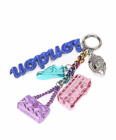 Dames sleutelhanger blauw