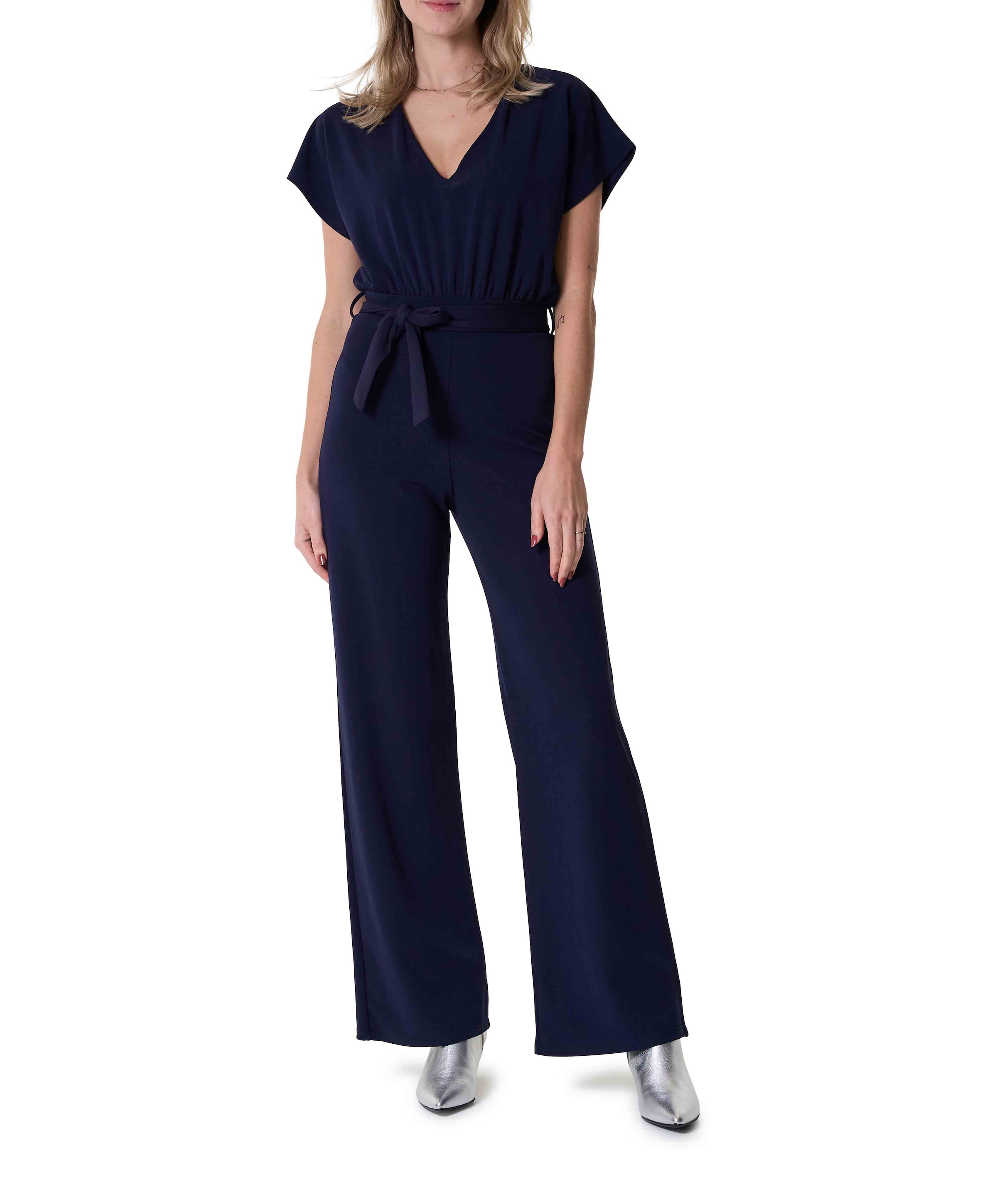 Girl-ju.v dames jumpsuit blauw