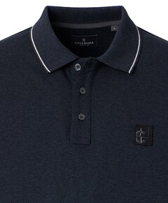 Heren polo blauw