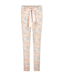 Dames pyjamabroek oranje