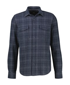 Heren overshirt blauw