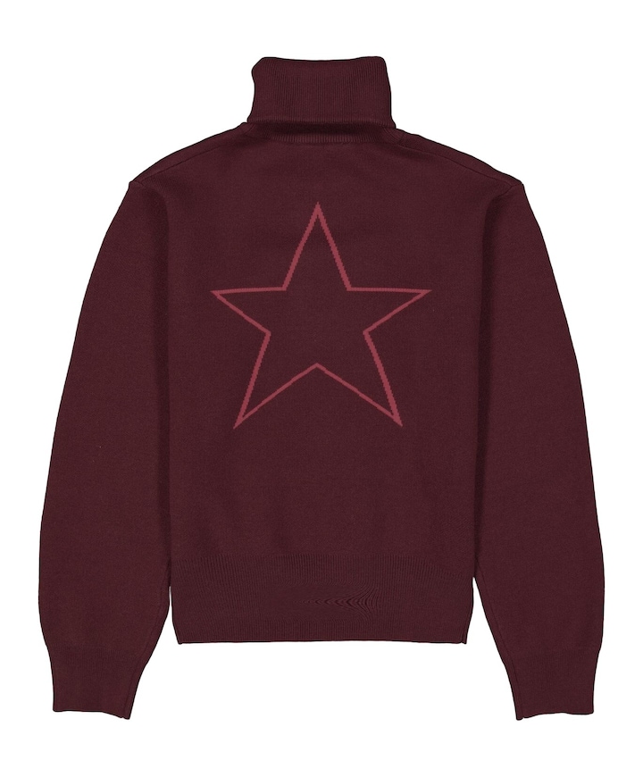Meisjes trui bordeaux