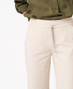 Jenny Wide Leg dames broek beige