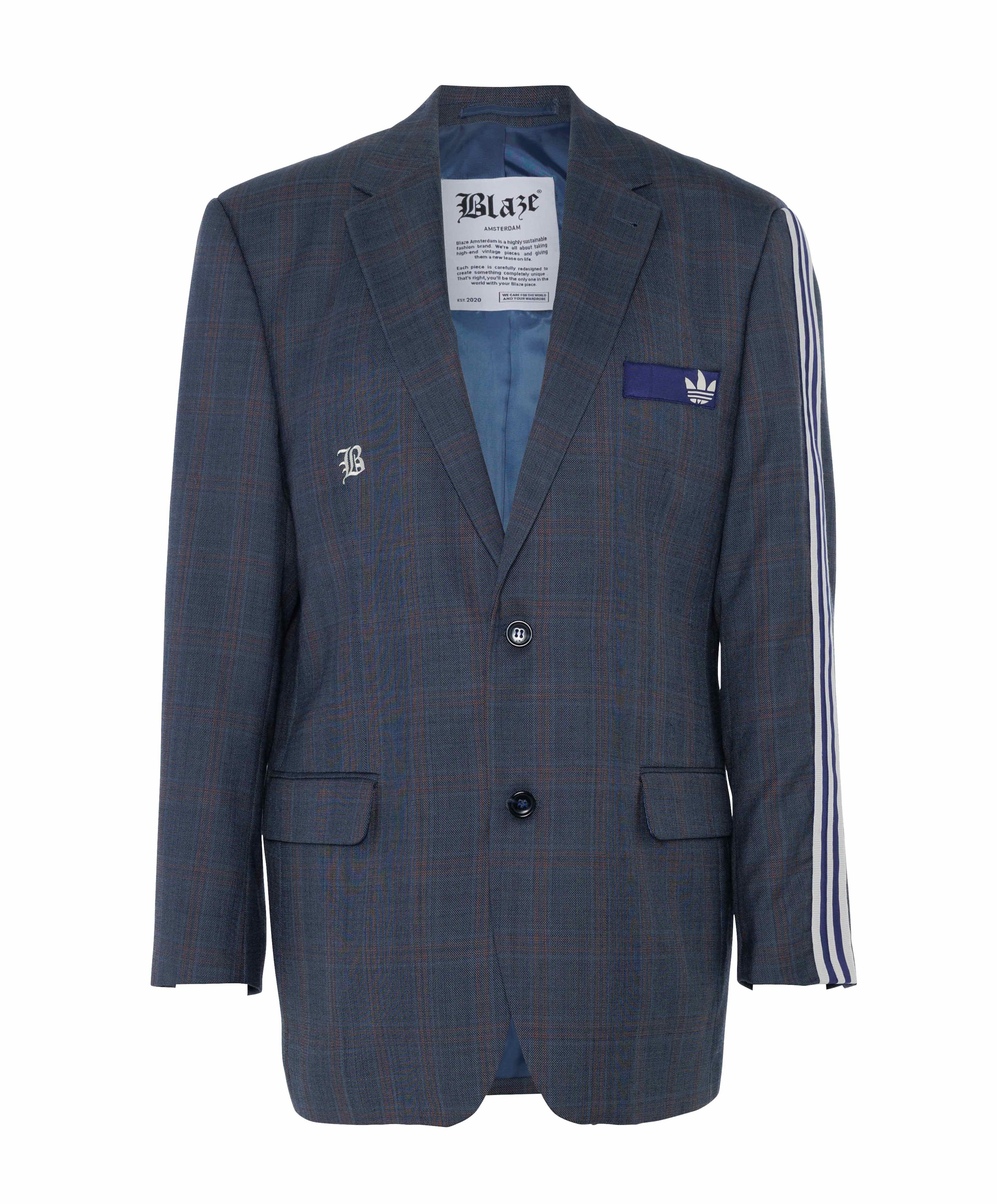 Dames blazer blauw