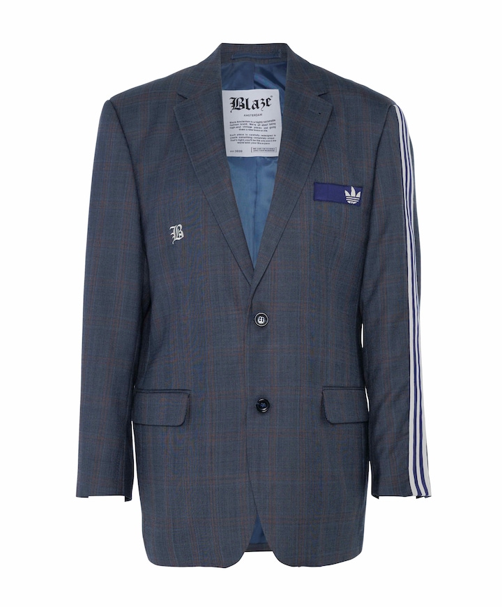 Dames blazer blauw
