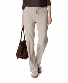 Scarlet Wide Leg dames broek beige