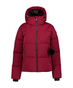 Dames jas bordeaux