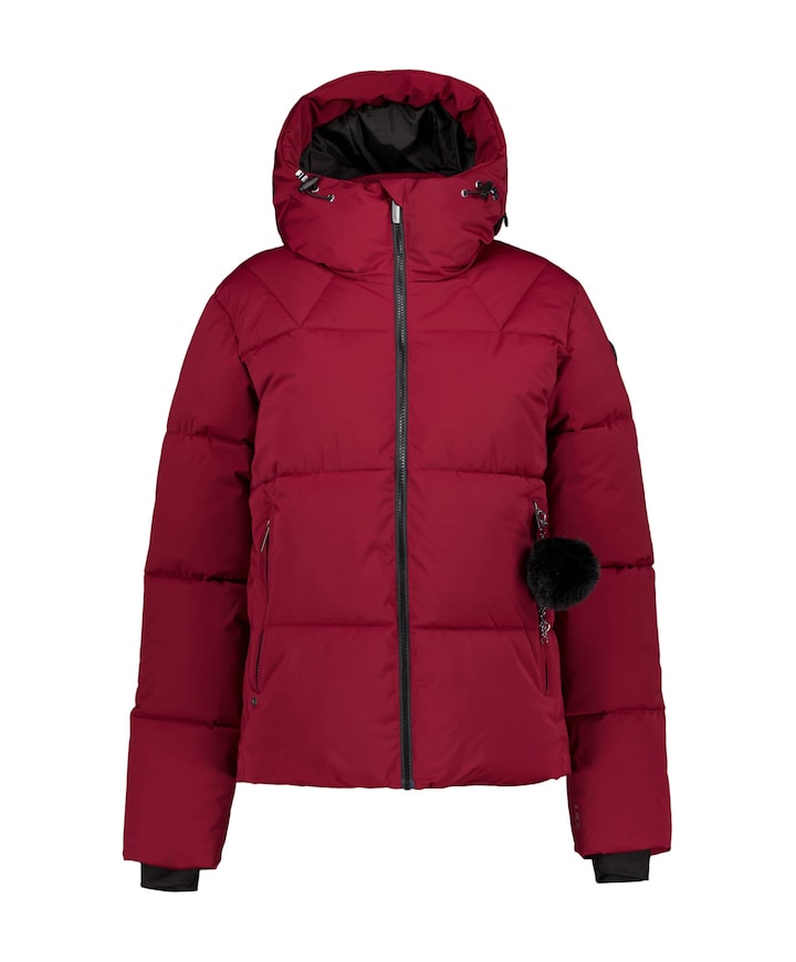 Dames jas bordeaux