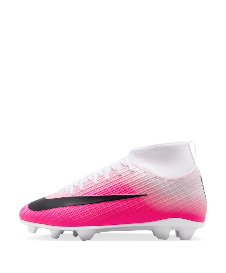 Jr Superfly 11 Club Fg/mg T jongens voetbalschoenen roze