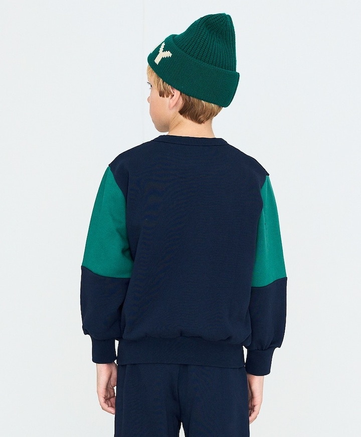 Jongens sweater blauw