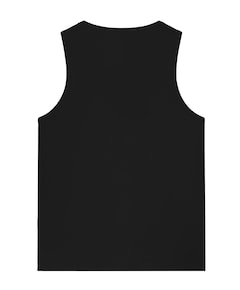 Heren singlet zwart