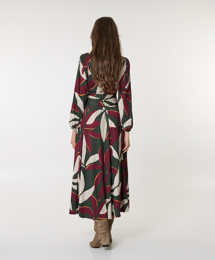 Dames jurk multicolor